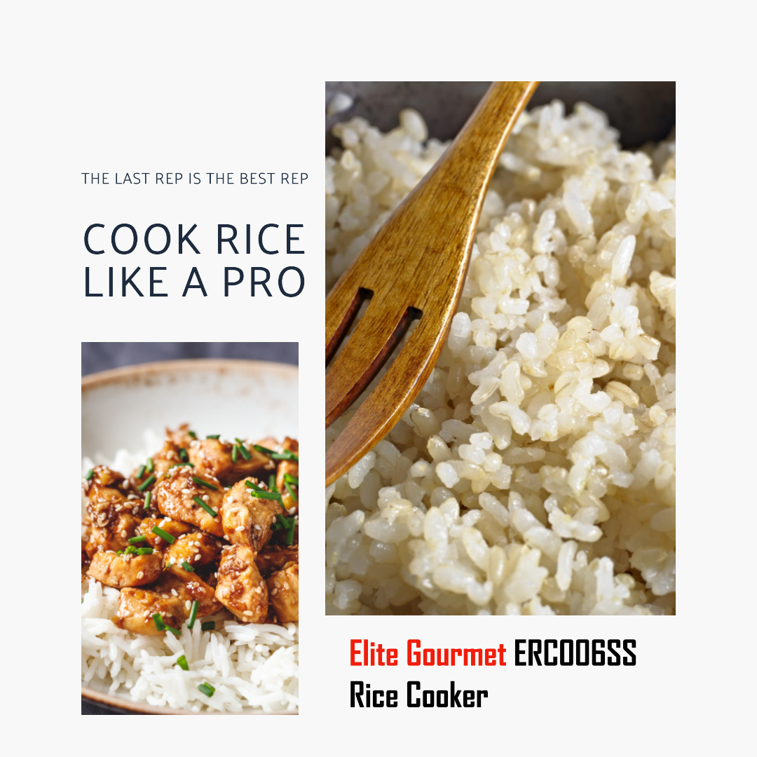 Elite Gourmet ERC006SS Rice Cooker